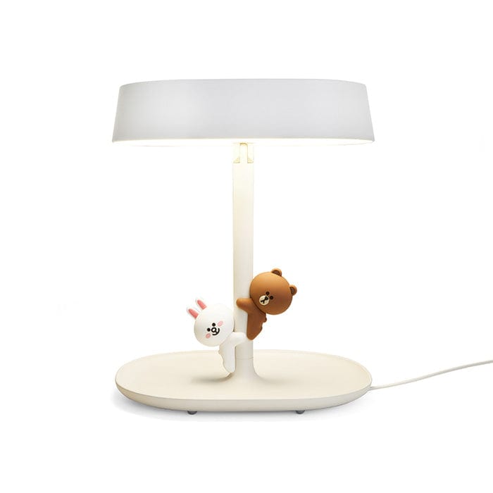 LINE FRIENDS DG ELECTRONICS BROWN BROWN & FRIENDS BROWN MOOD LIGHT MIRROR (7182473265325)