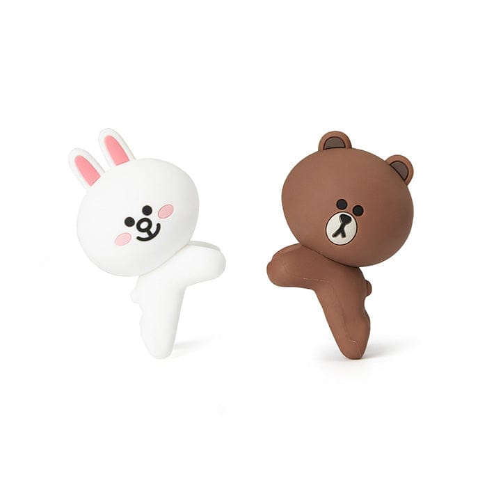 LINE FRIENDS DG ELECTRONICS BROWN BROWN & FRIENDS BROWN MOOD LIGHT MIRROR (7182473265325)