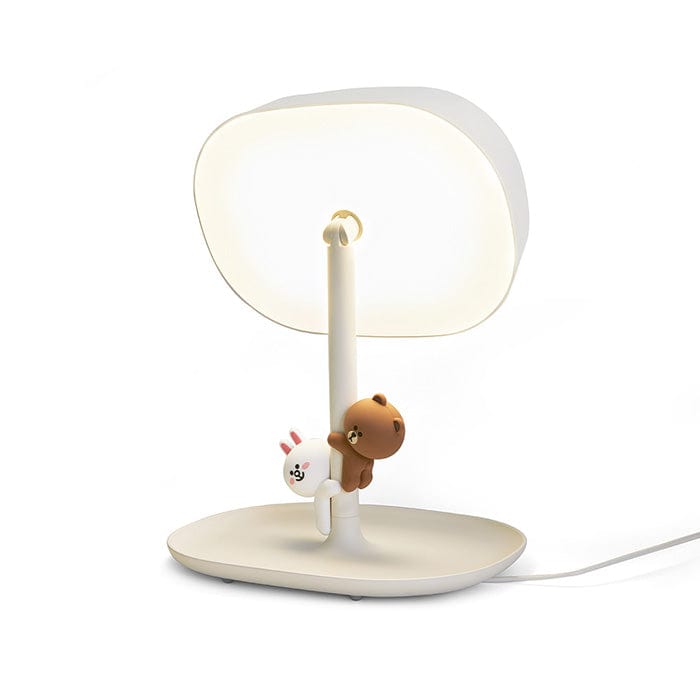 LINE FRIENDS DG ELECTRONICS BROWN BROWN & FRIENDS BROWN MOOD LIGHT MIRROR (7182473265325)