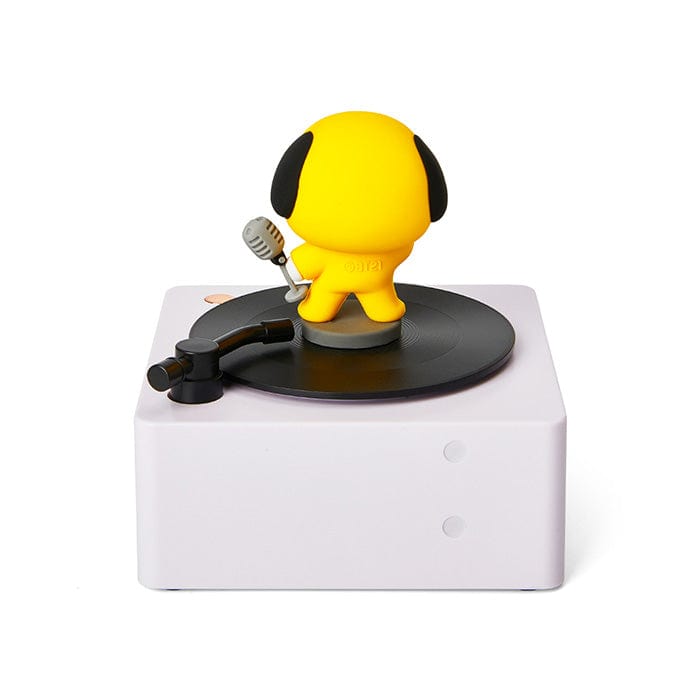 LINE FRIENDS DG ELECTRONICS CHIMMY BT21 CHIMMY TURNTABLE BLUETOOTH SPEAKER (7182465892525)