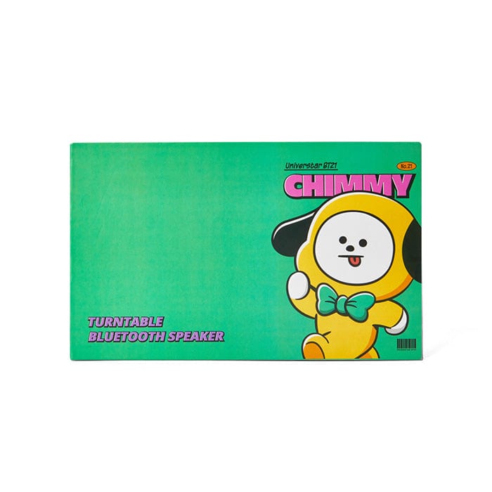 LINE FRIENDS DG ELECTRONICS CHIMMY BT21 CHIMMY TURNTABLE BLUETOOTH SPEAKER (7182465892525)