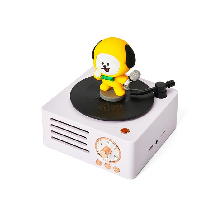 LINE FRIENDS DG ELECTRONICS CHIMMY BT21 CHIMMY TURNTABLE BLUETOOTH SPEAKER (7182465892525)