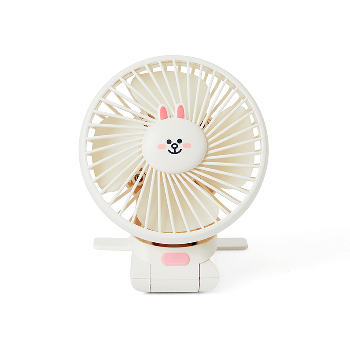 LINE FRIENDS DG ELECTRONICS CONY BROWN & FRIENDS CONY 3WAY PORTABLE FAN (7182654865581)