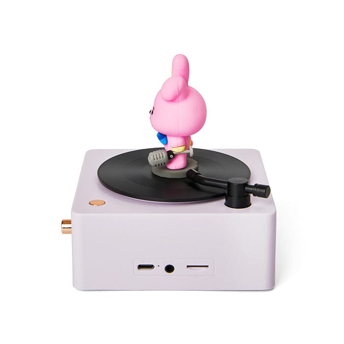 LINE FRIENDS DG ELECTRONICS COOKY BT21 COOKY TURNTABLE BLUETOOTH SPEAKER (7182465826989)