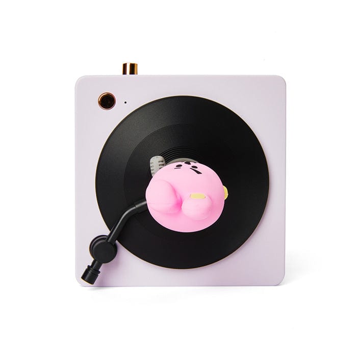 LINE FRIENDS DG ELECTRONICS COOKY BT21 COOKY TURNTABLE BLUETOOTH SPEAKER (7182465826989)