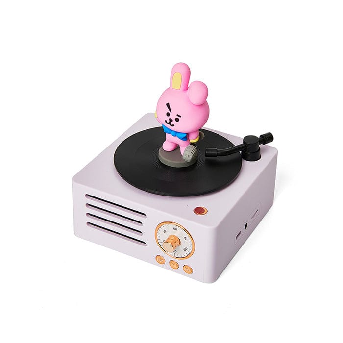 LINE FRIENDS DG ELECTRONICS COOKY BT21 COOKY TURNTABLE BLUETOOTH SPEAKER (7182465826989)