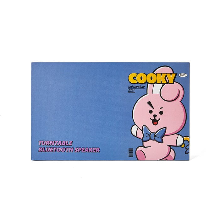 LINE FRIENDS DG ELECTRONICS COOKY BT21 COOKY TURNTABLE BLUETOOTH SPEAKER (7182465826989)