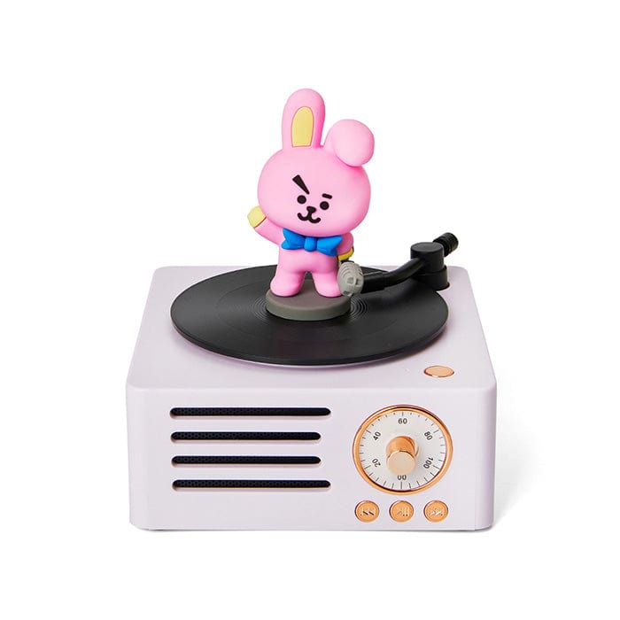 LINE FRIENDS DG ELECTRONICS COOKY BT21 COOKY TURNTABLE BLUETOOTH SPEAKER (7182465826989)