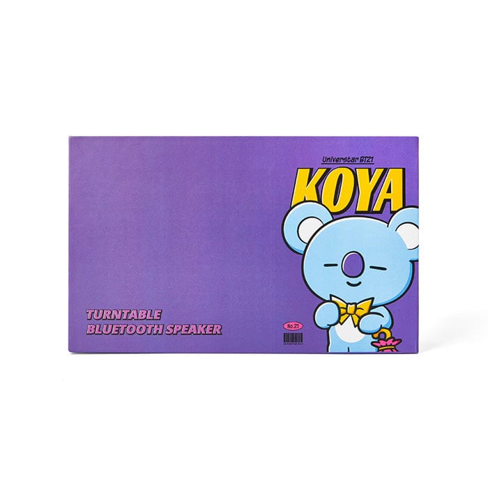 LINE FRIENDS DG ELECTRONICS KOYA BT21 KOYA TURNTABLE BLUETOOTH SPEAKER (7182466023597)