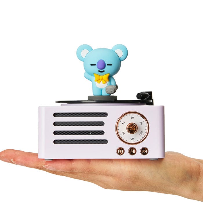 LINE FRIENDS DG ELECTRONICS KOYA BT21 KOYA TURNTABLE BLUETOOTH SPEAKER (7182466023597)