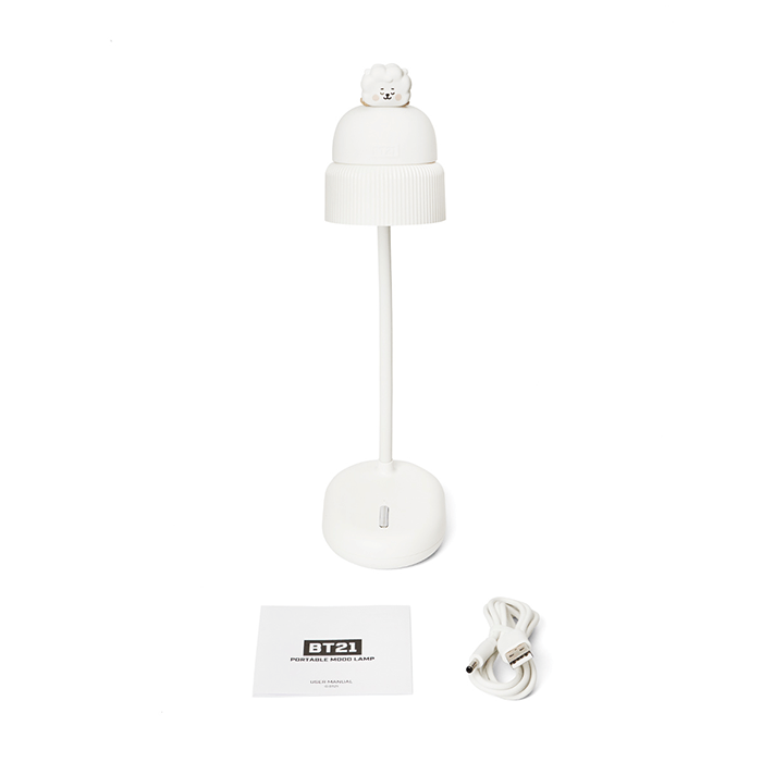 LINE FRIENDS DG ELECTRONICS RJ BT21 RJ BABY PORTABLE LAMP (MOOD / DESK) (6093378584749)