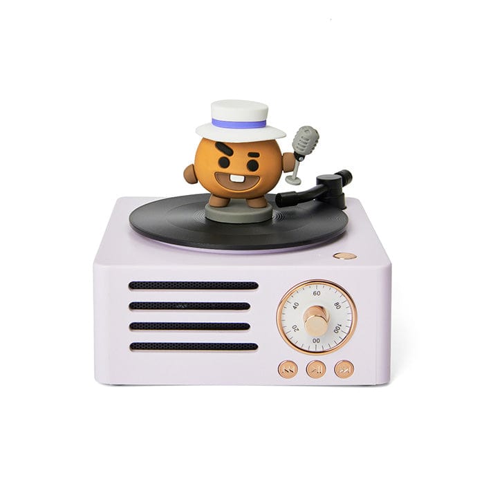 LINE FRIENDS DG ELECTRONICS SHOOKY BT21 SHOOKY TURNTABLE BLUETOOTH SPEAKER (7182465958061)