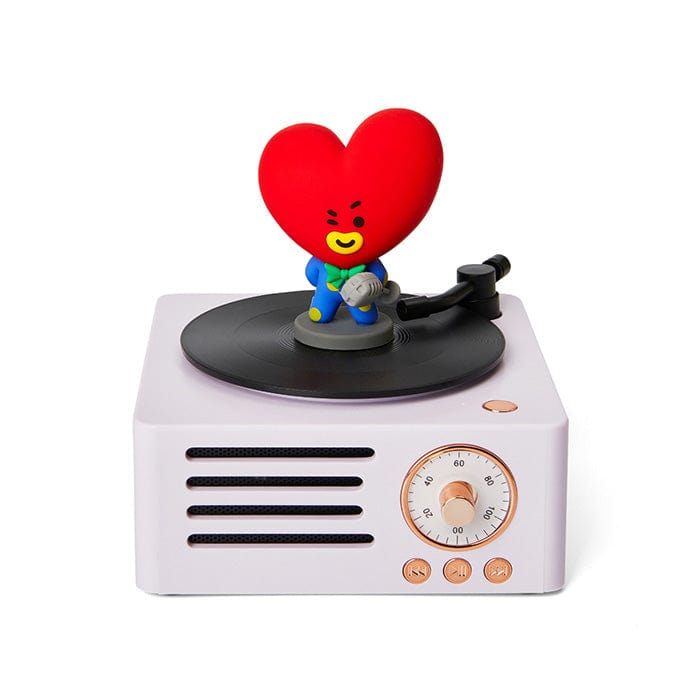 LINE FRIENDS DG ELECTRONICS TATA BT21 TATA TURNTABLE BLUETOOTH SPEAKER (7182465859757)