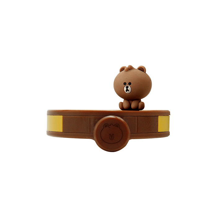 LINE FRIENDS ELECTRONICS BROWN BROWN & FRIENDS BROWN BEER FOAMER (7182550237357)