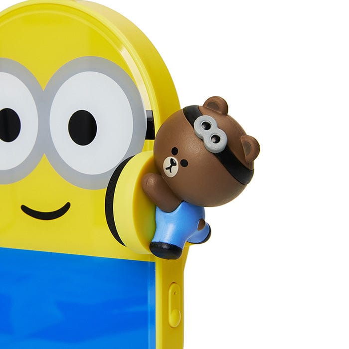 LINE FRIENDS ELECTRONICS BROWN BROWN & FRIENDS X MINIONS BROWN WIRELESS CAR CHARGER MOUNT (7182489649325)