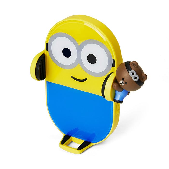 LINE FRIENDS ELECTRONICS BROWN BROWN & FRIENDS X MINIONS BROWN WIRELESS CAR CHARGER MOUNT (7182489649325)