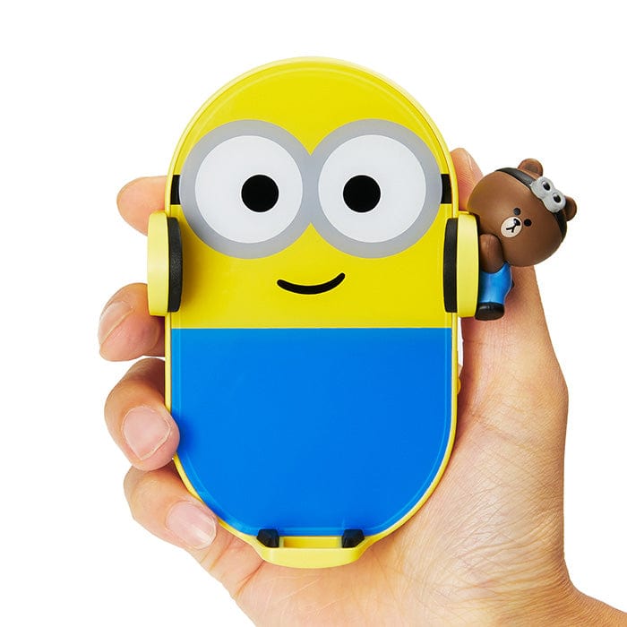 LINE FRIENDS ELECTRONICS BROWN BROWN & FRIENDS X MINIONS BROWN WIRELESS CAR CHARGER MOUNT (7182489649325)