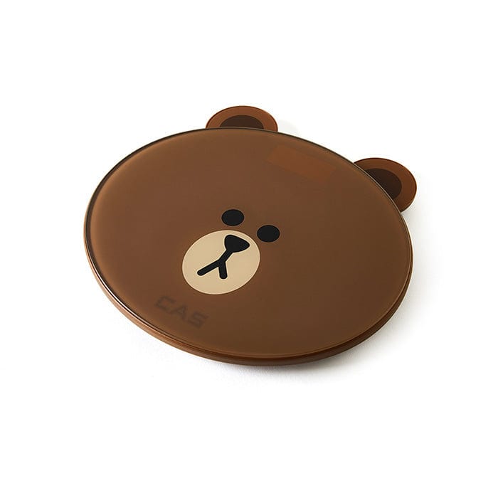 LINE FRIENDS ELECTRONICS BROWN & FRIENDS BROWN & FRIENDS BROWN DIGITAL BATHROOM SCALE (7182484865197)