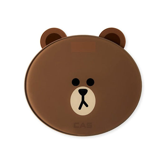 LINE FRIENDS ELECTRONICS BROWN & FRIENDS BROWN & FRIENDS BROWN DIGITAL BATHROOM SCALE (7182484865197)