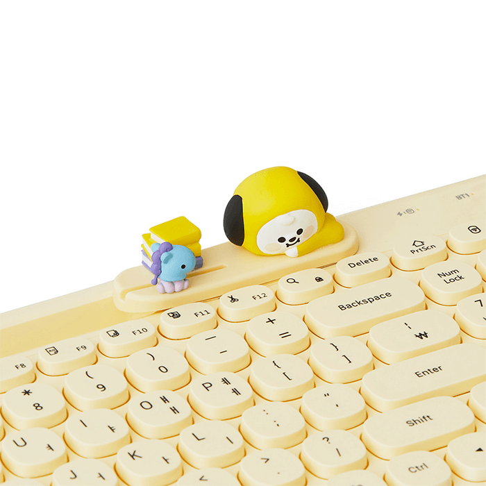 LINE FRIENDS ELECTRONICS CHIMMY BT21 CHIMMY BABY TRIMODE KEYBOARD MY LITTLE BUDDY (7182506688685)