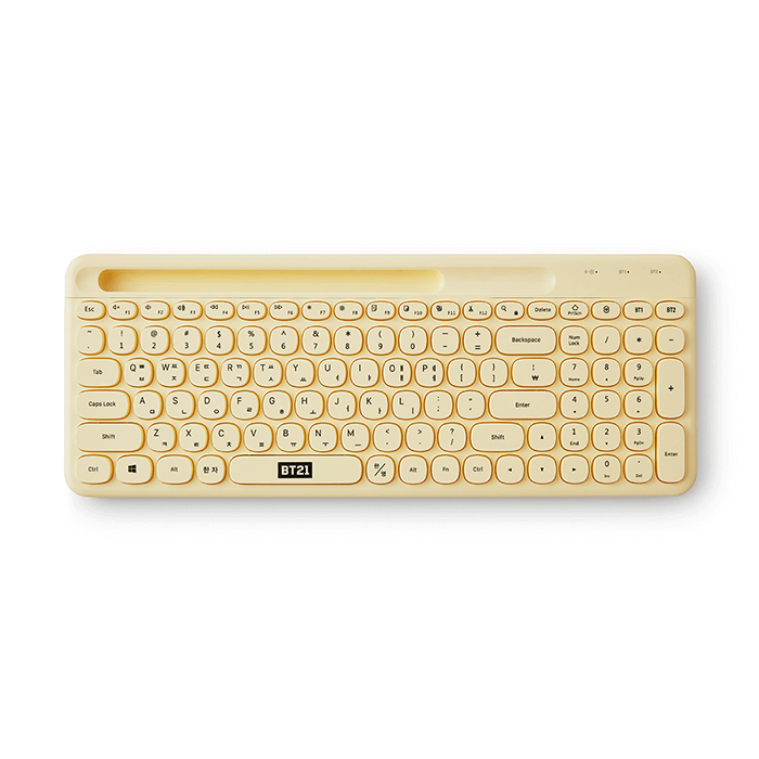 LINE FRIENDS ELECTRONICS CHIMMY BT21 CHIMMY BABY TRIMODE KEYBOARD MY LITTLE BUDDY (7182506688685)