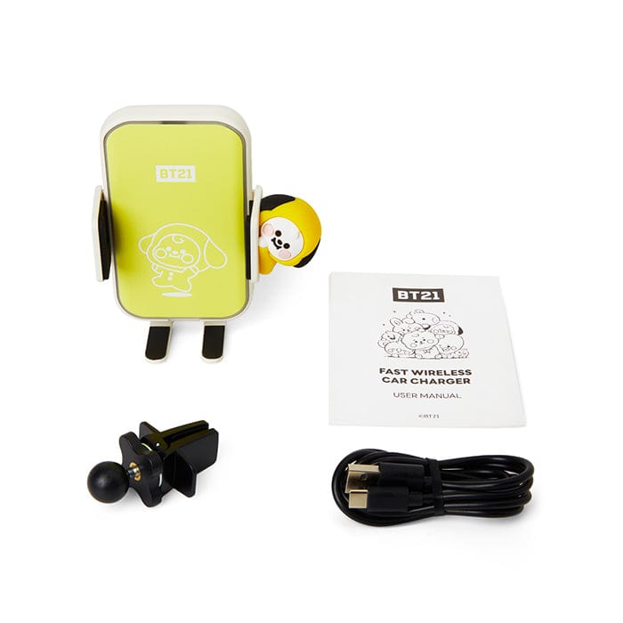 LINE FRIENDS ELECTRONICS CHIMMY BT21 CHIMMY BABY WIRELESS CAR CHARGER (7182464352429)