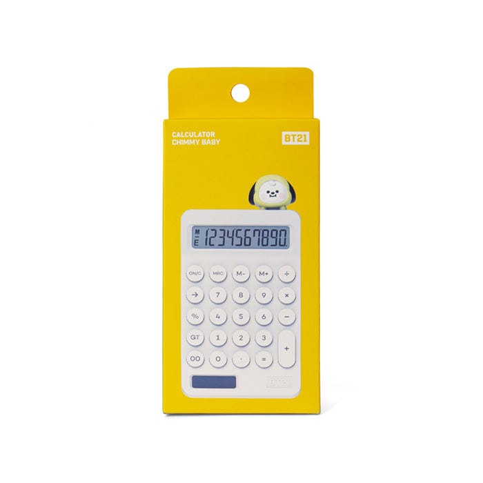 LINE FRIENDS ELECTRONICS CHIMMY BT21 CHIMMY CALCULATOR (7182497775789)