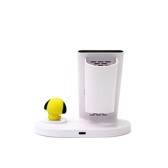 LINE FRIENDS ELECTRONICS CHIMMY BT21 CHIMMY FAST WIRELESS CHARGING STAND (7182529396909)