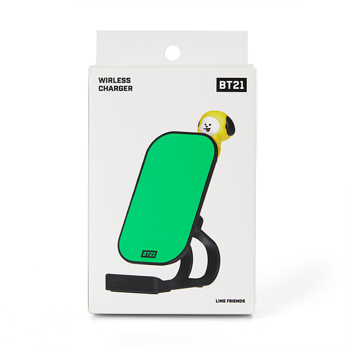 LINE FRIENDS ELECTRONICS CHIMMY BT21 CHIMMY WIRELESS CHARGING PHONE HOLDER (7182633173165)