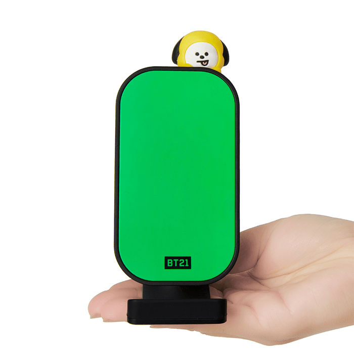 LINE FRIENDS ELECTRONICS CHIMMY BT21 CHIMMY WIRELESS CHARGING PHONE HOLDER (7182633173165)