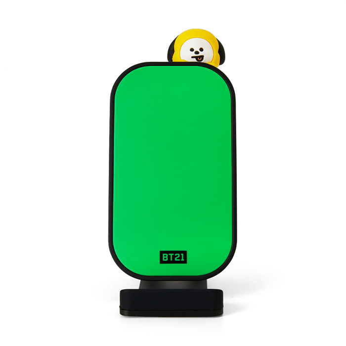 LINE FRIENDS ELECTRONICS CHIMMY BT21 CHIMMY WIRELESS CHARGING PHONE HOLDER (7182633173165)