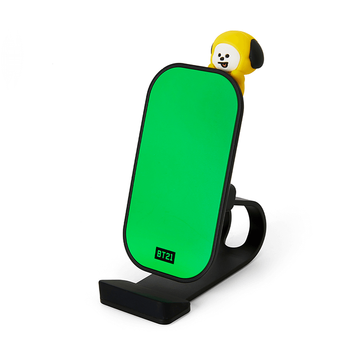 LINE FRIENDS ELECTRONICS CHIMMY BT21 CHIMMY WIRELESS CHARGING PHONE HOLDER (7182633173165)