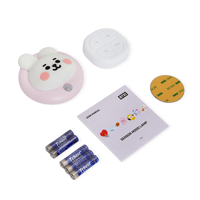 LINE FRIENDS ELECTRONICS COOKY BT21 COOKY BABY SENSOR MOOD LAMP (7182680326317)