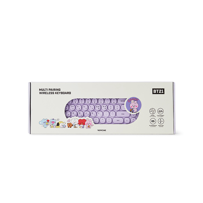 LINE FRIENDS ELECTRONICS COOKY BT21 COOKY BABY TRIMODE KEYBOARD MY LITTLE BUDDY (7182506983597)