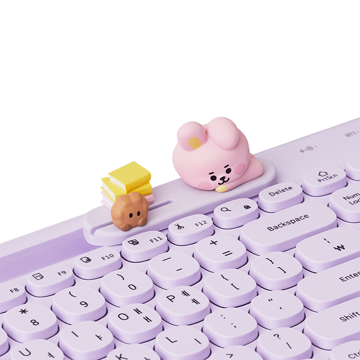 LINE FRIENDS ELECTRONICS COOKY BT21 COOKY BABY TRIMODE KEYBOARD MY LITTLE BUDDY (7182506983597)