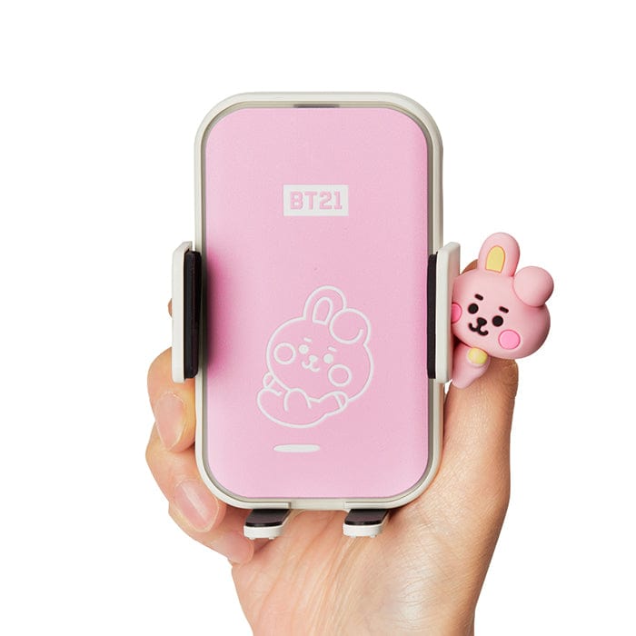 LINE FRIENDS ELECTRONICS COOKY BT21 COOKY BABY WIRELESS CAR CHARGER (7182464319661)