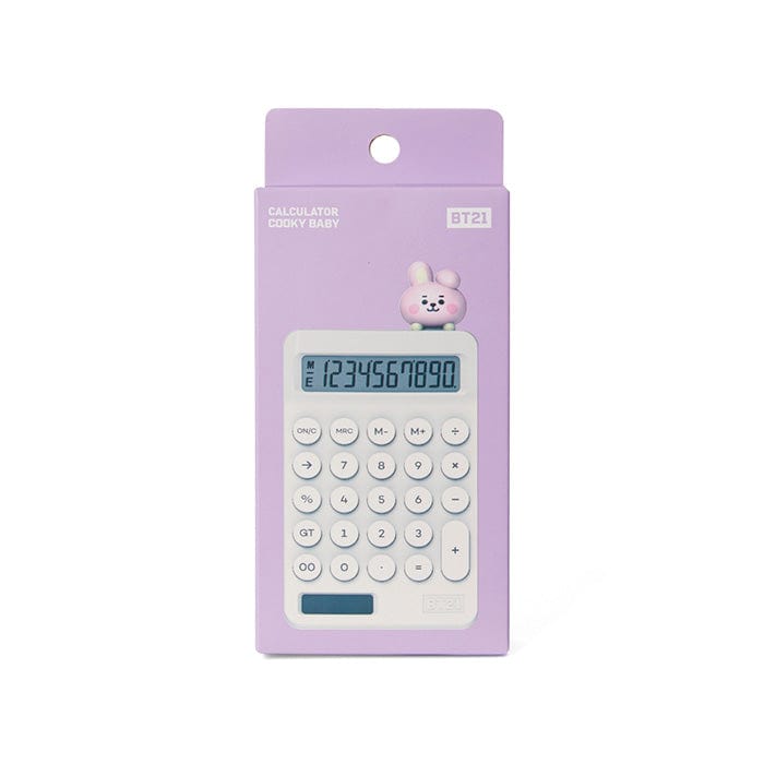 LINE FRIENDS ELECTRONICS COOKY BT21 COOKY CALCULATOR (7182497710253)