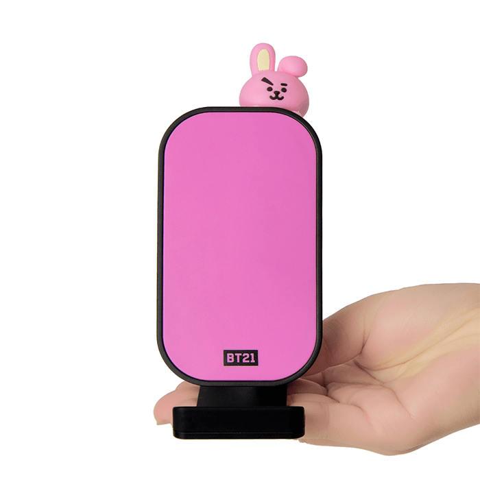 LINE FRIENDS ELECTRONICS COOKY BT21 COOKY WIRELESS CHARGING PHONE HOLDER (7182632681645)