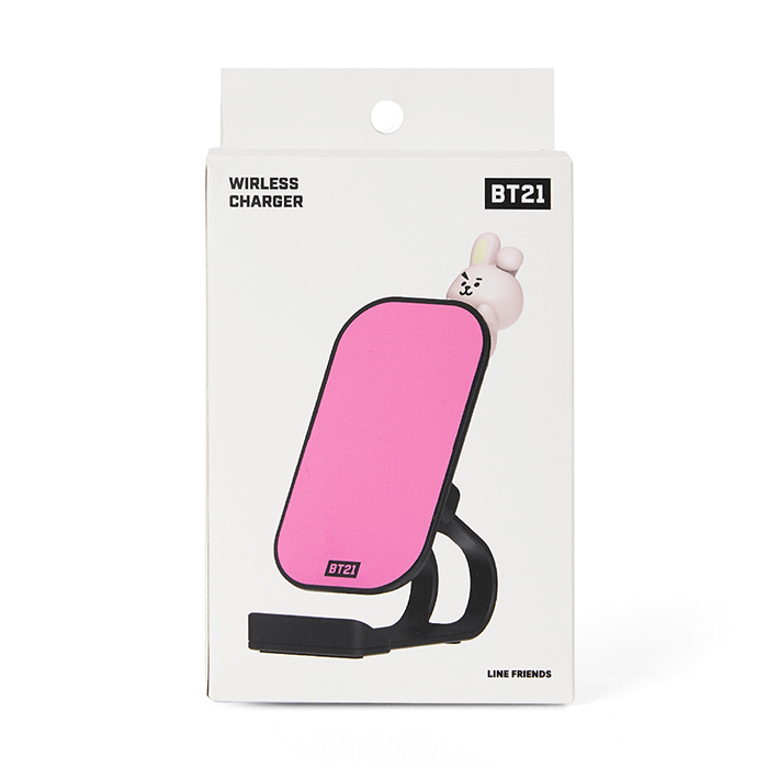 LINE FRIENDS ELECTRONICS COOKY BT21 COOKY WIRELESS CHARGING PHONE HOLDER (7182632681645)