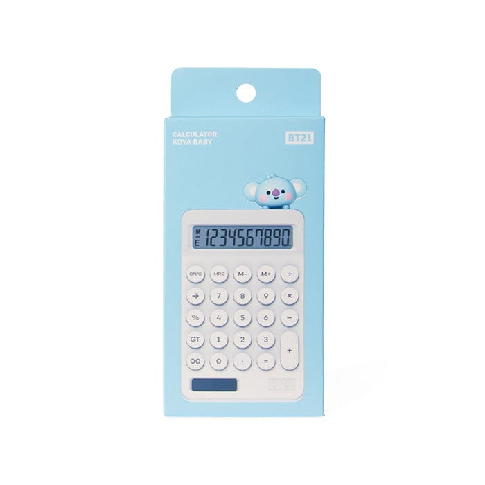 LINE FRIENDS ELECTRONICS KOYA BT21 KOYA CALCULATOR (7182497546413)