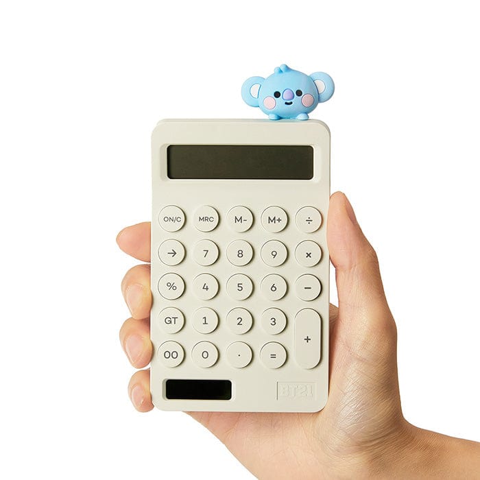 LINE FRIENDS ELECTRONICS KOYA BT21 KOYA CALCULATOR (7182497546413)