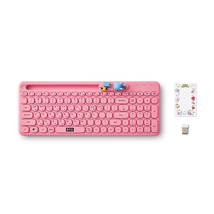 LINE FRIENDS ELECTRONICS MANG BT21 MANG BABY TRIMODE KEYBOARD MY LITTLE BUDDY (7182506033325)