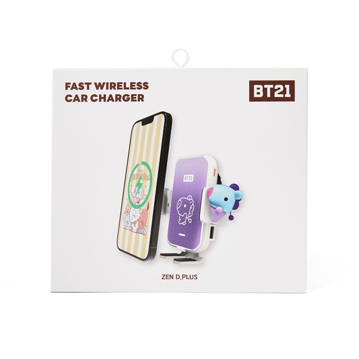 LINE FRIENDS ELECTRONICS MANG BT21 MANG BABY WIRELESS CAR CHARGER (7182464221357)