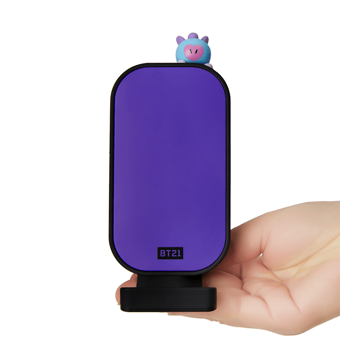 LINE FRIENDS ELECTRONICS MANG BT21 MANG WIRELESS CHARGING PHONE HOLDER (7182631501997)