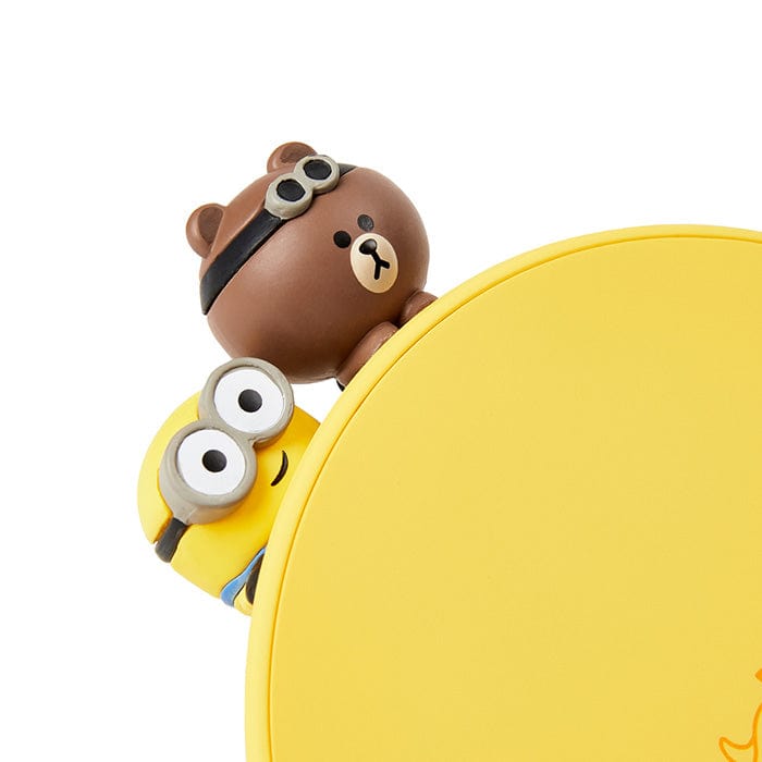 LINE FRIENDS ELECTRONICS MINIONS BROWN & FRIENDS X MINIONS 3IN1 WIRELESS CHARGER MOUNT (7182489551021)