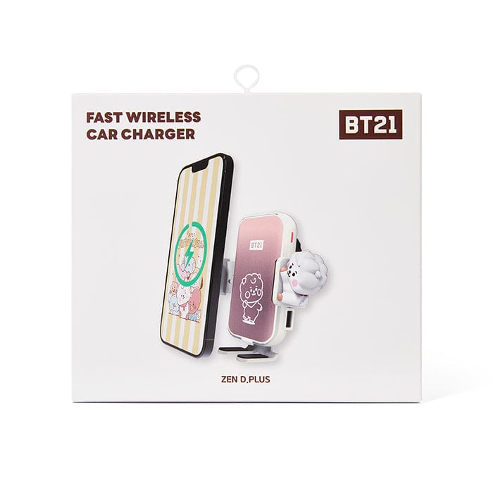 LINE FRIENDS ELECTRONICS RJ BT21 RJ BABY WIRELESS CAR CHARGER (7182464286893)