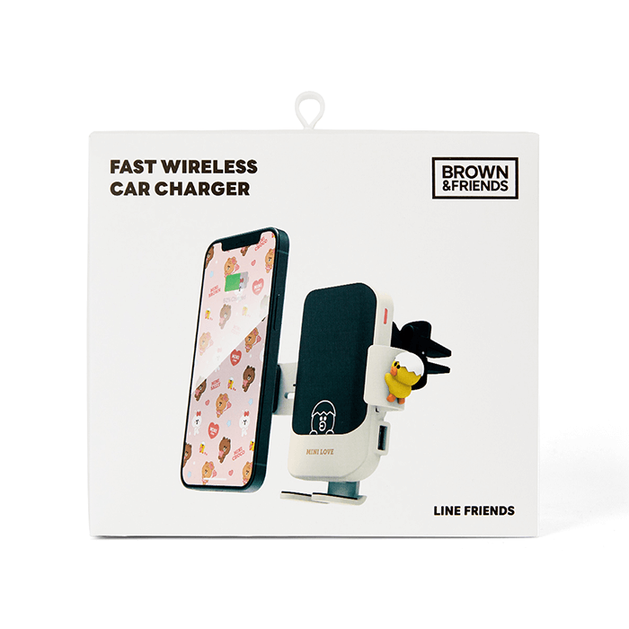 LINE FRIENDS ELECTRONICS SALLY BROWN & FRIENDS SALLY FAST CAR CHARGER (7182715977901)