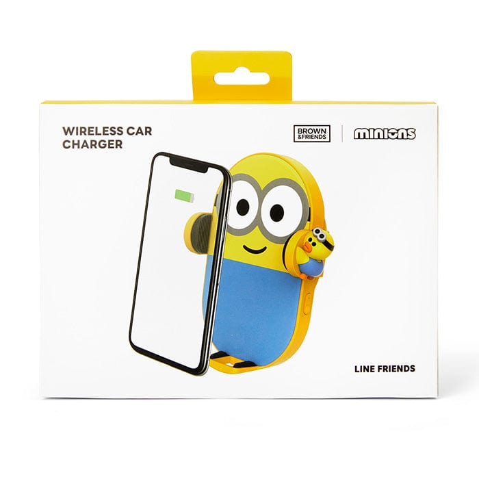 LINE FRIENDS ELECTRONICS SALLY BROWN & FRIENDS X MINIONS SALLY WIRELESS CAR CHARGER MOUNT (7182489583789)