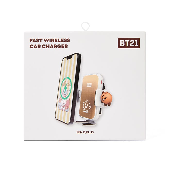 LINE FRIENDS ELECTRONICS SHOOKY BT21 SHOOKY BABY WIRELESS CAR CHARGER (7182464188589)