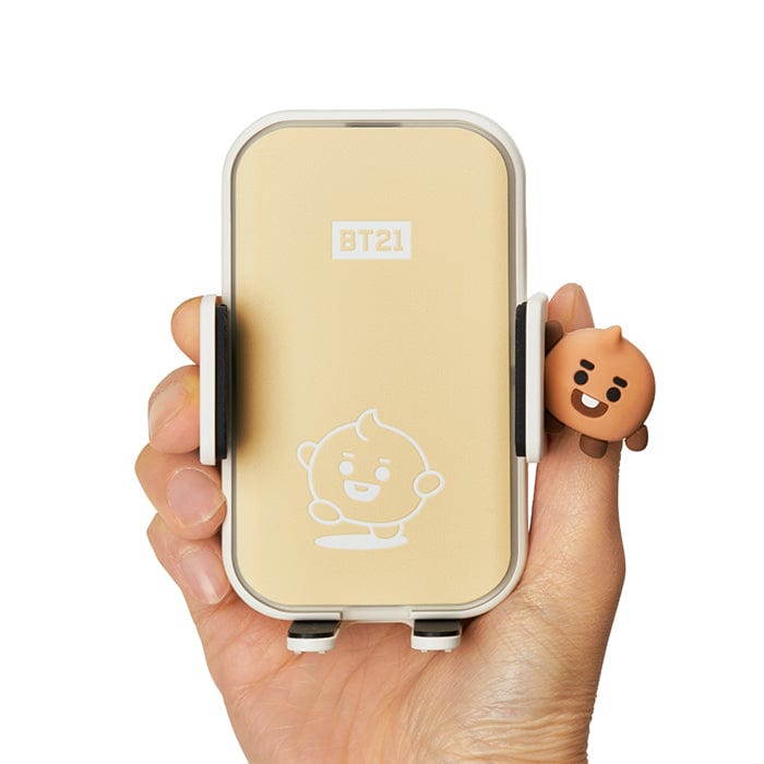 LINE FRIENDS ELECTRONICS SHOOKY BT21 SHOOKY BABY WIRELESS CAR CHARGER (7182464188589)